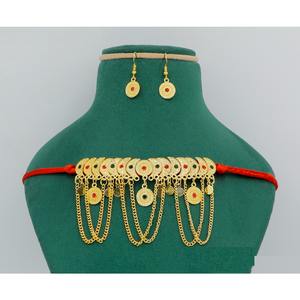 Martasha Designer Islamic Ramadan Special Goldplated UAE Jewellery Special Dubai Jewellery <b>Necklace</b> Earring Set <b>Arabic</b> Jewelry - Product Image 5