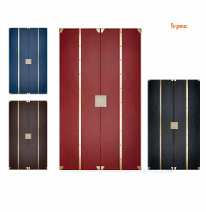 ตู้บาร์ไวน์หรูหรา Casa Del Vino ลายเย็บเพชร ตู้เก็บเครื่องดื่มพรีเมียมทันสมัยสำหรับบ้าน - Product Image 5