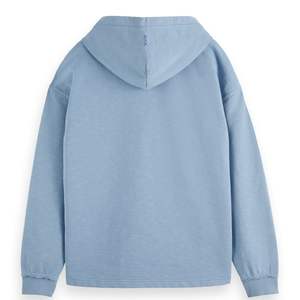 เสื้อฮู้ดดี้ผ้าฝ้าย 100% สีพื้น ทรงโอเวอร์ไซส์ ปักโลโก้ตามสั่ง สำหรับผู้ชาย รับผลิตแบบ OEM ODM - Product Image 5