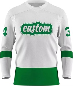 Maillot de hockey sur glace personnalisé avec impression par sublimation, vêtements de sport pour équipe - Product Image 6