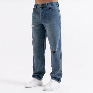 Jeans de Moda para Hombre, Estilo Lápiz, Ecológicos, Transpirables, Nueva Tendencia de Diseñador para Otoño, Pantalones Vaqueros de Estilo Hip-Hop, Tejidos y Lavados para Invierno - Product Image 3