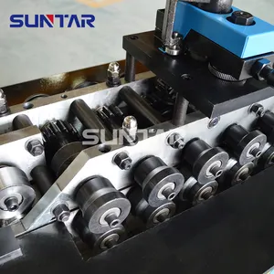 SUNTAY HVAC System 1.5mm Sheet Pittsburgh Lock Forming Machine For Air Duct Making