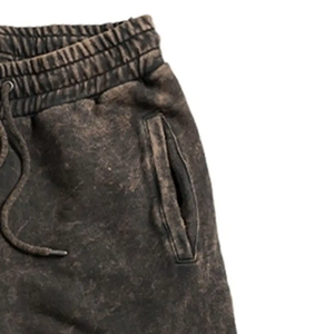 Pantalones Jogger Casuales Personalizados con Lavado Ácido, Pantalones Deportivos Cargo Holgados de Alta Calidad con Corte Recto y Tejido de Lona - Product Image 4