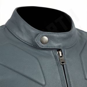 Chaqueta de Motociclista de Cuero Genuino para Hombre de la Mejor Calidad, Nueva Colección de Invierno, Chaquetas de Motocicleta con Protecciones Desmontables Personalizadas - Product Image 4