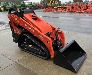 Kubota SCL1000 Mini Skid Steer: Compact Power with <b>Stand</b>-On Efficiency - Product Image 3