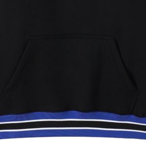 เสื้อสเวตเชิ้ตสีพื้นแบบเรียบ ป้องกันการเป็นขุย สำหรับฤดูใบไม้ร่วง สีน้ำเงินขาว แต่งแพทช์เชนีลลายกรีก ยี่ห้อ Phi Beta รุ่นขายดีที่สุด แบบสั่งทำได้ - Product Image 5