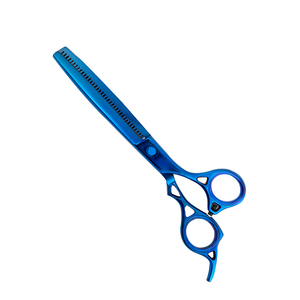 Ciseaux à effiler les cheveux en acier inoxydable, outil de salon léger, ciseaux à effiler professionnels pour barbier - Product Image 1