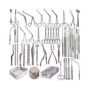 PISSCO Septoplasty <b>Instrument</b> Set Septoplasty Surgery <b>Instruments</b> Nasal Surgery <b>Instrument</b> Set 60 PCS Rhinology <b>Instrument</b> Set - Product Image 1