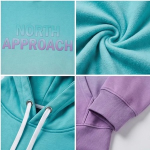 Sudadera con Capucha North Approach en Color Degradado para Hombre, Sudadera Informal con Bolsillo Delantero, Corte Regular, Estilo Otoñal - Product Image 4