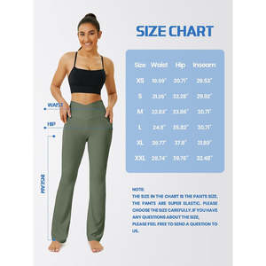 Leggings deportivos 100% algodón para mujer, pantalones de yoga de algodón orgánico, leggings de yoga sostenibles para mujer, alta calidad - Product Image 6