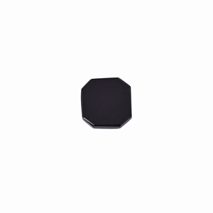 พลอยออนิกซ์สีดำธรรมชาติ 8 กะรัต รูปทรงแปดเหลี่ยม 15x15 มม. - Product Image 3