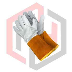 Guantes de Soldadura TIG de Poliéster, Resistentes a Cortes, Fuego, Químicos, Antiestáticos, Antidesgarros, Sin Polvo, 11 oz - Product Image 2