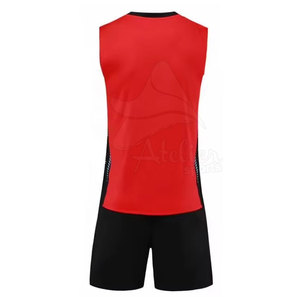 ชุดยูนิฟอร์มวอลเลย์บอลทีม น้ำหนักเบา ระบายอากาศได้ดี แห้งเร็ว ดีไซน์ตาข่าย สำหรับนักกีฬาวอลเลย์บอล ชุดฝึกซ้อมกีฬา - Product Image 2