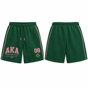 Shorts Alpha Kappa Alpha para Mujer, Ropa de Sororidad Griega, Shorts Cómodos e Informales para Fitness, Verano y Uso Diario - Product Image 4