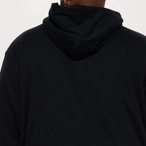 Sweat-shirt à capuche brodé Black Royalty pour homme, coupe classique, 100% coton French Terry, décontracté, avec logo sur le devant et poche, idéal pour l'hiver - Product Image 4