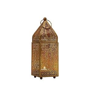 Farol de Lujo de Madera de Teca con Hoja de Oro de 24K al por Mayor en Moradabad - Product Image 5