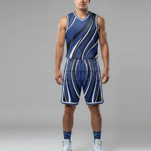 Uniforme de basket-ball en polyester respirant personnalisé, prix de gros, étiquette privée, service OEM, usine directe, maillot et short d'équipe - Product Image 4