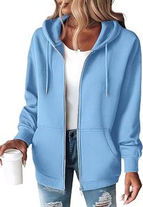 Womens Streetwear Oversized Full <b>Zip</b> Hoodie Custom Logo Premium Cotton Fleece Manufacturer Private Label Supplier - Product Image 2