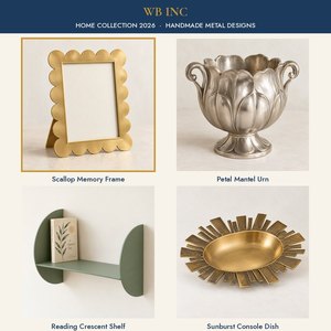 Brass Scalloped <b>Picture</b> <b>Frame</b> 5x7 <b>Gold</b> Metal Photo <b>Frame</b> Tabletop <b>Frame</b> with Glass Home Decor Gift - Product Image 3