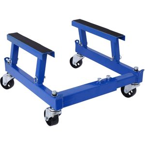Carretilla Portamotor Azul de 1500 lb para Motocicletas y Remolques de ATV - Product Image 1