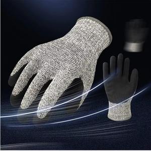Guantes de Seguridad Anticorte de Último Diseño, Nivel 5, Resistentes al Corte, de Poliéster, Impermeables, Transpirables, Sin Látex, Sin Silicona, para Hombre - Product Image 5