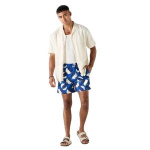 Shorts de bain imprimés pour hommes 2025 – Nouveauté tendance : motif sublimation, design vibrant, séchage rapide, écoresponsable pour le surf, la plage et la piscine - Product Image 1