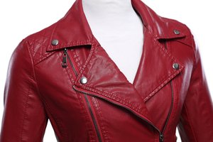 Low Price <b>Women</b> Leather <b>Jackets</b> For Ladies Fashion 2026 New Arrival Customized Logo Printing Genuine Leather <b>Women's</b> <b>Jackets</b> - Product Image 3