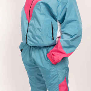 Conjunto Deportivo de 2 Piezas para Mujer, Chaqueta Cortavientos con Cierre y Pantalones Jogger, Transpirable - Product Image 3