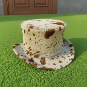 Professional Manufactures Cowhide <b>top</b> <b>Hats</b> Summer Wear <b>top</b> <b>Hat</b> in Different Color All Seasons Outdoor by Advantage impex - Product Image 4