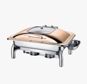 Stainless Steel Rectangle Chafing Dish Fuel <b>Holder</b> Durable Buffet Warmer Accessory At Best Price - Product Image 6