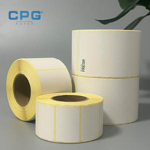 Manufacturer Custom Top Coated Eco Friendly 4x6 Thermal Label Roll 500 <b>Sheets</b> Shipping Label Printer Paper 100x150mm - Product Image 1