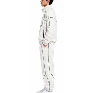 <b>Men</b> Nylon Tracksuit Waterproof Windbreaker Sports Suit Lightweight <b>Jacket</b> and Pants Wholesale Factory Nylon Tracksuits - Product Image 5