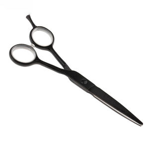 Tijeras de Peluquería Profesionales Ligeras de Acero Inoxidable con Empuñadura de Goma, Afiladas y Reutilizables, Precio de Fábrica, OEM Disponible - Product Image 6