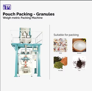 Industrial Rice Bagging Machine with Automatic Weighing Filling and Heat <b>Sealing</b> for Food Processing - Product Image 1