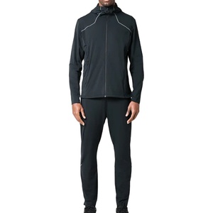 Custom <b>Men</b> 3D Embroidery Logo Windbreaker Tracksuit High Quality 100% Nylon <b>Jacket</b> And Baggy <b>Track</b> Pants Set Sportswear - Product Image 1