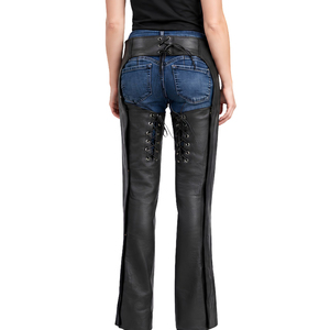 Pantalones de Cuero de Alta Calidad para Hombre y Mujer, Diseño Liso, Pantalones de Cuero Completos a Precio Económico - Product Image 2