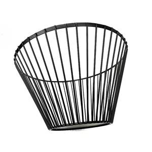 Metal Wire Fruit <b>Basket</b> <b>Black</b> Fruit Bowl Iron Fruit <b>Basket</b> Wire <b>Storage</b> <b>Basket</b> Decorative Fruit Bowl Modern Fruit <b>Basket</b> - Product Image 5