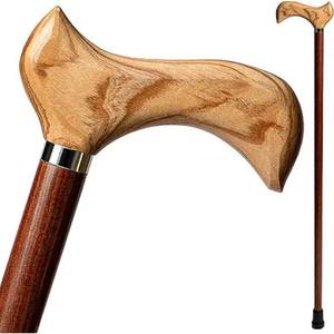 Bâton de marche en bois fait main de haute qualité d'Inde, meilleur prix, avec poignée en liège, meilleur design, BURAQ HANDICRAFT - Product Image 2