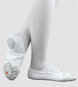 Chaussures de danse plates en toile multicolores personnalisées avec logo professionnel pour femmes, filles et enfants, vente en gros, articles en stock, chaussures de ballet plates - Product Image 4