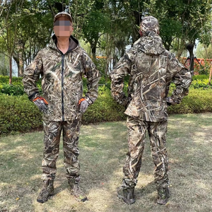 Tenue de chasse respirante pour homme, vêtements d'entraînement en plein air, uniforme pour la randonnée, vêtements de chasse, équipement d'automne, manches longues - Product Image 1