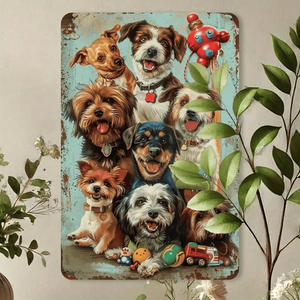 CIFbuy Insegna Vintage Retrò in Pannello Composito di Alluminio 8x12 Pollici per Arredamento Casa Bar Caffè TikTok per Servizio Ritiro Temu - Product Image 5