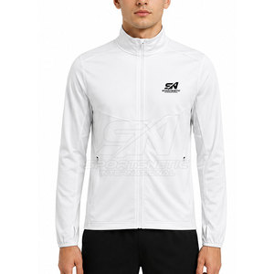 Custom <b>Running</b> Winter <b>Jacket</b> For Men <b>Lightweight</b> Breathable Zip Up Training Outerwear For Fitness Workout And Daily Active Wear - Product Image 3