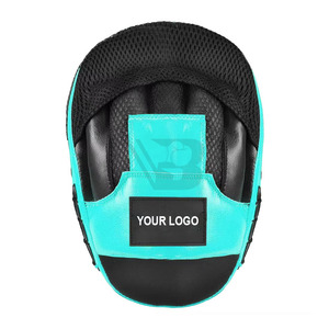 Guantes de boxeo de cuero con acolchado ideal y estabilidad para artes marciales, pads de concentración para boxeo, MMA, Muay Thai - Product Image 4