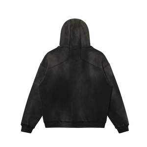 Sudaderas con Capucha de Alta Calidad al por Mayor, con Logotipo Personalizado, Corte Regular, Felpa, 100% Algodón, Lavado Ácido Vintage, con Nombre de Marca Personalizado - Product Image 4