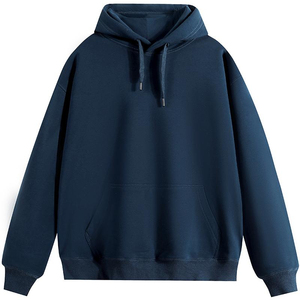 Sudadera de Alta Calidad, 500 GSM, 100% Algodón, con Logotipo Personalizado, Estilo Urbano, Gruesa, Holgada, Tejido de Rizo Francés - Product Image 2