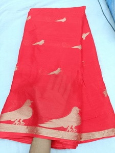 Viscose Crepe Fabric 85 GSM 44 Inch Width Figure Work Cotton Print Material for Boutique Ethnic Suits and Designer Wear - Product Image 5