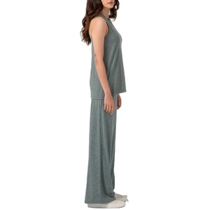 High Quality 100% Cotton Casual Solid O-Neck <b>Women's</b> Tank Top Sleeveless Quick Dry <b>Singlet</b> Breathable Seamless Front Outwear - Product Image 6