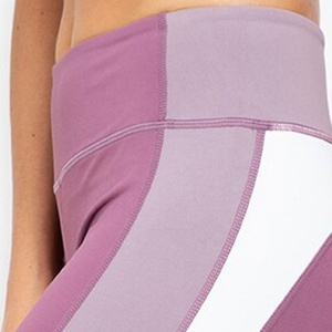 Leggings de yoga personalizados al por mayor, lisos, de compresión, extrasuaves, de alta calidad, resistentes a las sentadillas, para mujer - Product Image 5