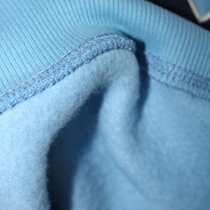 Sweat-shirt à col montant HFU SKY BLUE 100% BLEU MARINE avec broderie appliquée, col large, URBAN PRODUCTIONS - Product Image 3