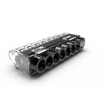 Connecteurs de fils à enfoncement de haute précision, qualité garantie, noirs, UL94V-0, ignifuges, pour l'éclairage des bâtiments, les appareils électroménagers